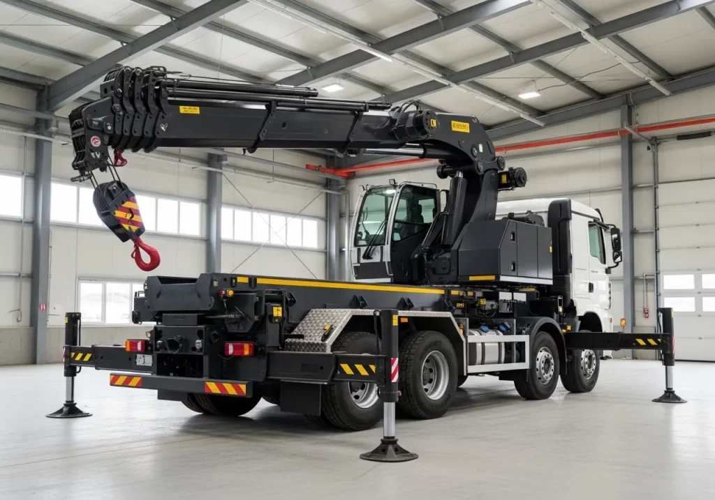 Partes de un camión grúa