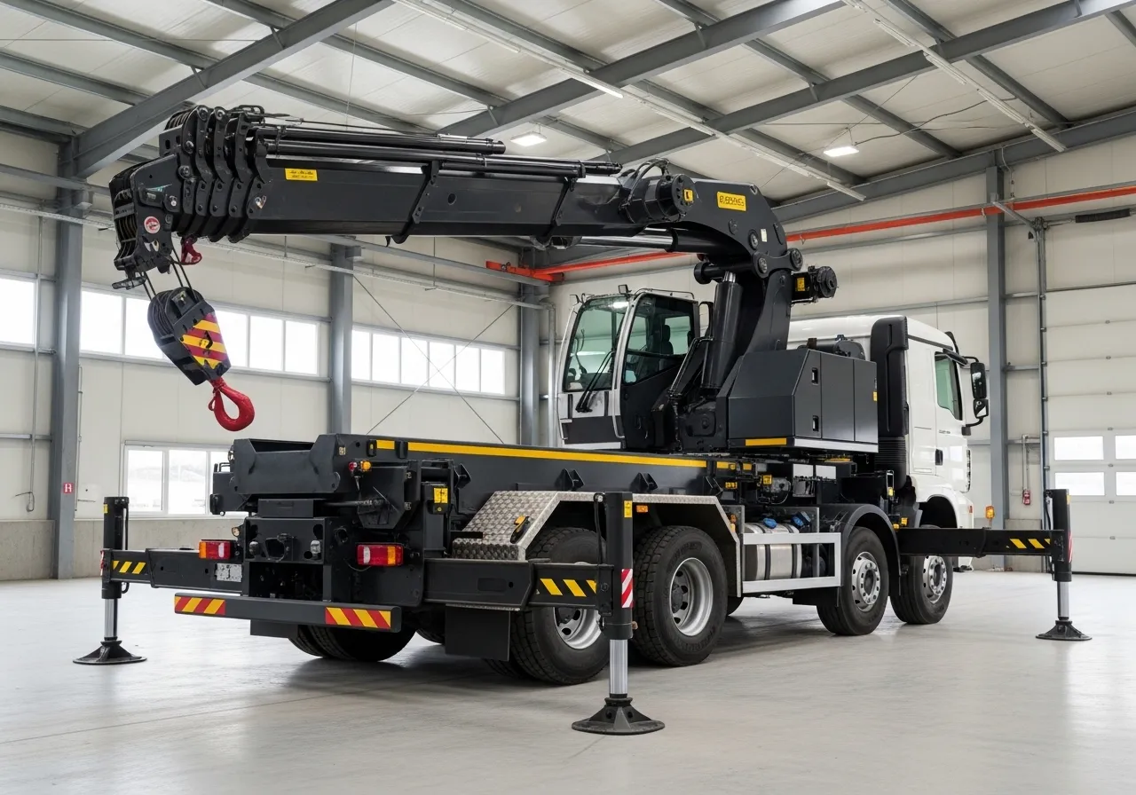 Partes de un camión grúa