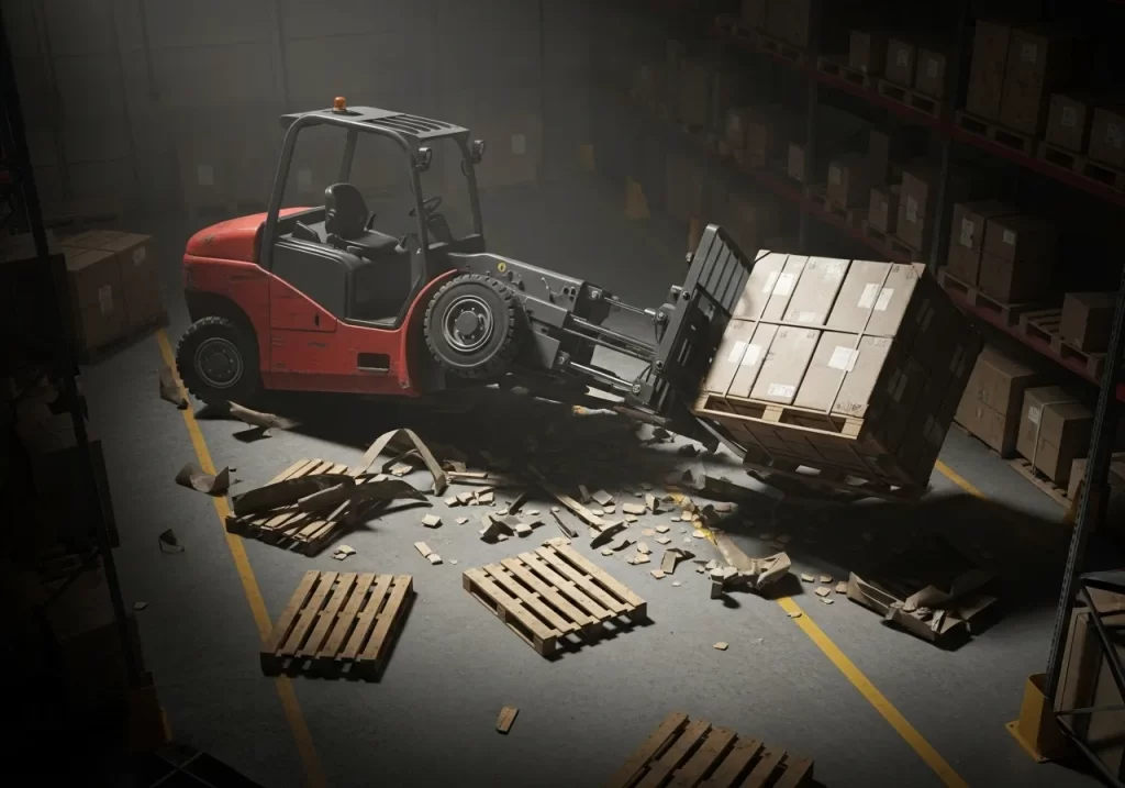 Accidentes con carretillas elevadoras