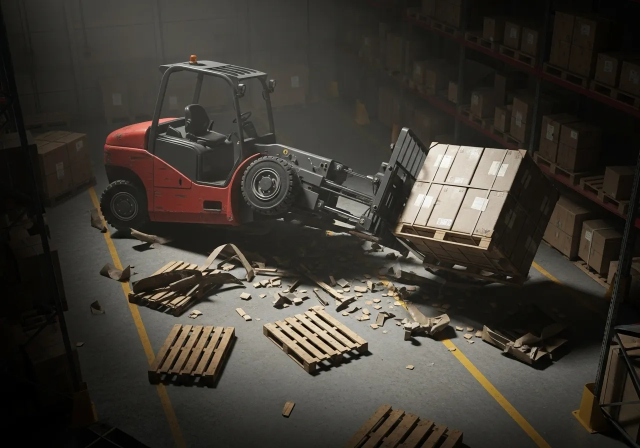 Accidentes con carretillas elevadoras