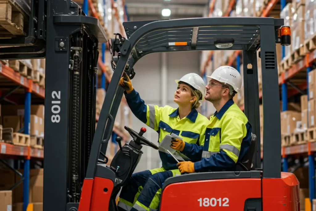 Medida de montacargas