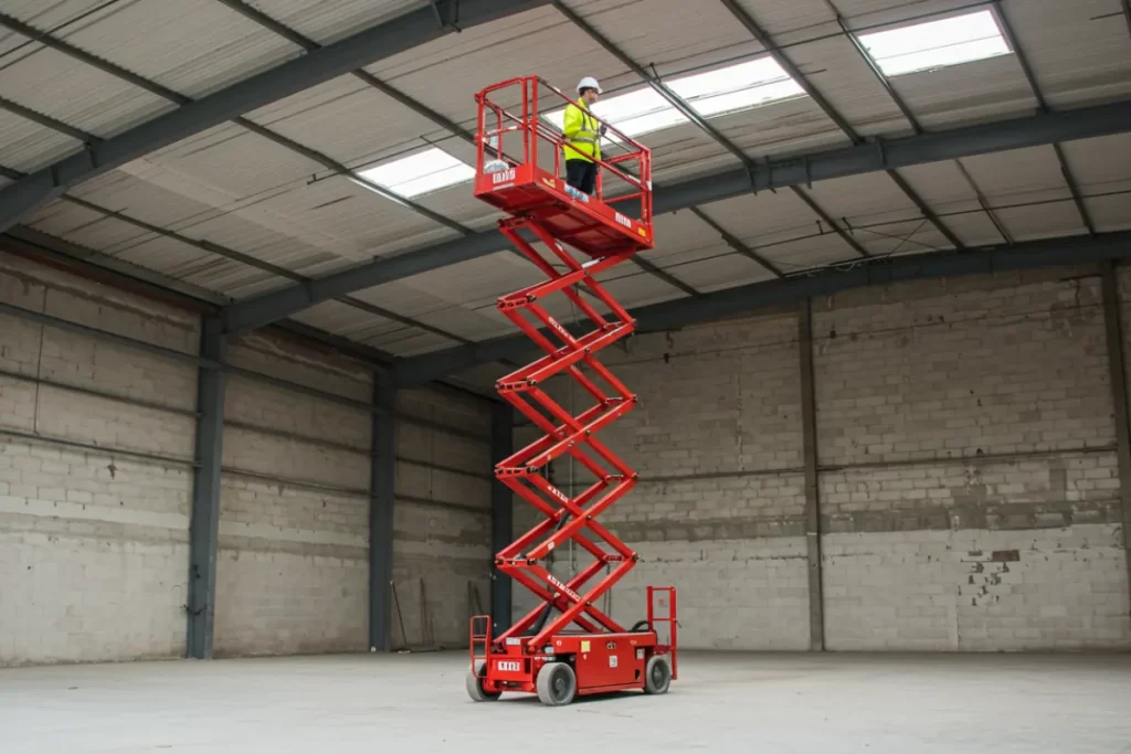 Plataforma elevadora de tijera